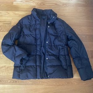 💕 J. Crew Down Puffer Coat with Removable Hood